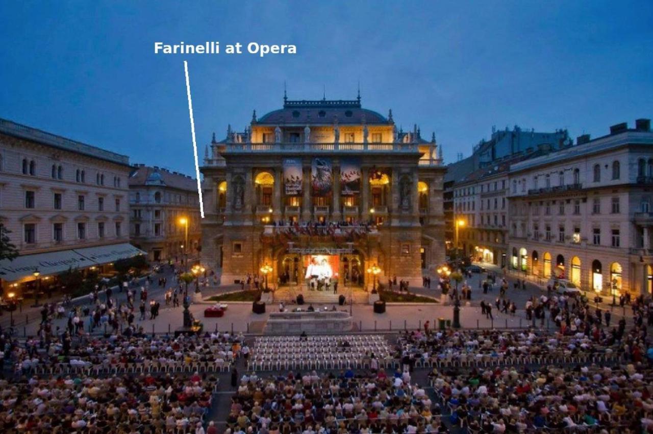 Апартаменты Farinelli At Opera Будапешт Экстерьер фото